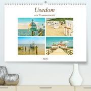 Usedom - ein Traumreiseziel (Premium, hochwertiger DIN A2 Wandkalender 2023, Kunstdruck in Hochglanz)