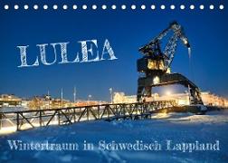 Lulea - Wintertraum in Schwedisch Lappland (Tischkalender 2023 DIN A5 quer)