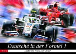 Deutsche in der Formel 1 (Wandkalender 2023 DIN A3 quer)