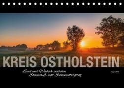 Kreis Ostholstein - Land und Wasser zwischen Sonnenauf- und Sonnenuntergang (Tischkalender 2023 DIN A5 quer)