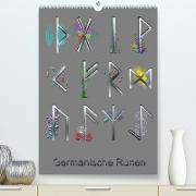 Germanische Runen (Premium, hochwertiger DIN A2 Wandkalender 2023, Kunstdruck in Hochglanz)