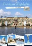 Potsdams Highlights (Wandkalender 2023 DIN A2 hoch)