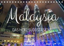 Malaysia - Das Herz Südostasiens (Tischkalender 2023 DIN A5 quer)