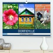 Dorfidylle - Landleben in Russland (Premium, hochwertiger DIN A2 Wandkalender 2023, Kunstdruck in Hochglanz)