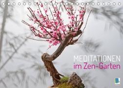Meditationen im Zen-Garten (Tischkalender 2023 DIN A5 quer)
