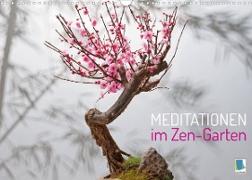 Meditationen im Zen-Garten (Wandkalender 2023 DIN A3 quer)