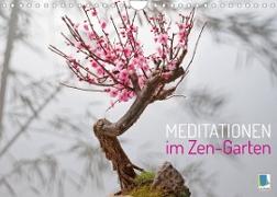 Meditationen im Zen-Garten (Wandkalender 2023 DIN A4 quer)