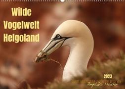 Wilde Vogelwelt Helgoland (Wandkalender 2023 DIN A2 quer)