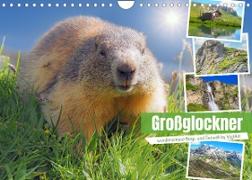Großglockner wunderschöne Berg- und TierweltAT-Version (Wandkalender 2023 DIN A4 quer)