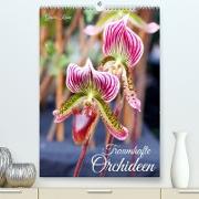 Traumhafte Orchideen (Premium, hochwertiger DIN A2 Wandkalender 2023, Kunstdruck in Hochglanz)