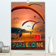 Paragliding - extrem aufregend (Premium, hochwertiger DIN A2 Wandkalender 2023, Kunstdruck in Hochglanz)