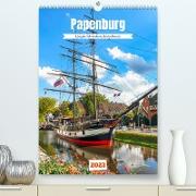 Papenburg. Längste Fehnkolonie Deutschlands (Premium, hochwertiger DIN A2 Wandkalender 2023, Kunstdruck in Hochglanz)