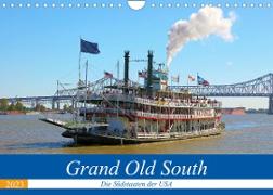 Grand Old South - Die Südstaaten der USA (Wandkalender 2023 DIN A4 quer)