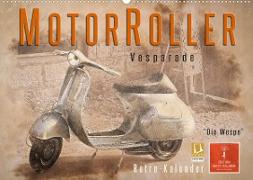 Mototrroller - Vesparade (Wandkalender 2023 DIN A2 quer)