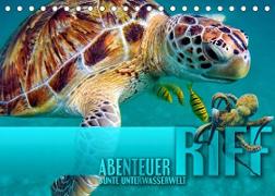 Abenteuer Riff - bunte Unterwasserwelt (Tischkalender 2023 DIN A5 quer)