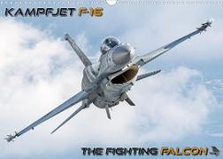 Kampfjet F-16 The Fighting Falcon (Wandkalender 2023 DIN A3 quer)