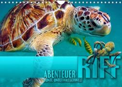 Abenteuer Riff - bunte Unterwasserwelt (Wandkalender 2023 DIN A4 quer)