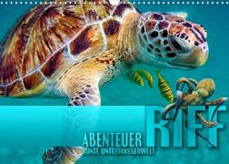 Abenteuer Riff - bunte Unterwasserwelt (Wandkalender 2023 DIN A3 quer)