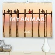 MYANMAR - Land der Pagoden (Premium, hochwertiger DIN A2 Wandkalender 2023, Kunstdruck in Hochglanz)