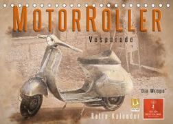 Mototrroller - Vesparade (Tischkalender 2023 DIN A5 quer)