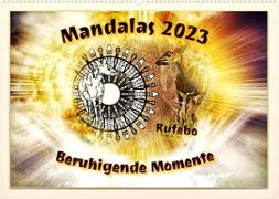 Mandalas 2023 - Beruhigende Momente (Wandkalender 2023 DIN A2 quer)
