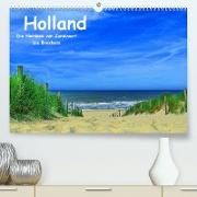 Holland - Die Nordsee von Zandvoort bis Breskens (Premium, hochwertiger DIN A2 Wandkalender 2023, Kunstdruck in Hochglanz)