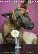 Dogs - funny moments Schräge Hunde in komischen Situationen (Tischkalender 2023 DIN A5 hoch)