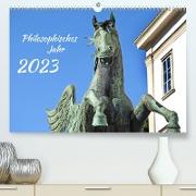 Philosophisches Jahr (Premium, hochwertiger DIN A2 Wandkalender 2023, Kunstdruck in Hochglanz)
