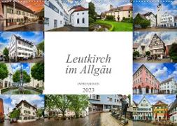 Leutkirch im Allgäu Impressionen (Wandkalender 2023 DIN A2 quer)