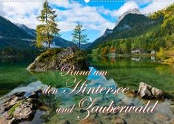 Rund um den Hintersee und Zauberwald (Wandkalender 2023 DIN A2 quer)