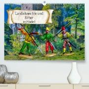Landsknechte und Ritter im Modell (Premium, hochwertiger DIN A2 Wandkalender 2023, Kunstdruck in Hochglanz)