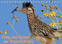 Flora und Fauna der Sonora Wüste (Tischkalender 2023 DIN A5 quer)