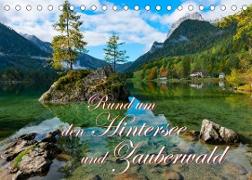 Rund um den Hintersee und Zauberwald (Tischkalender 2023 DIN A5 quer)