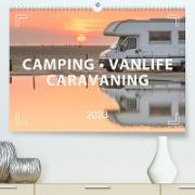 Camping, Vanlife, Caravaning (Premium, hochwertiger DIN A2 Wandkalender 2023, Kunstdruck in Hochglanz)