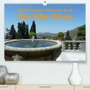 Die hängenden Gärten von Tivoli - Die Villa d'Este (Premium, hochwertiger DIN A2 Wandkalender 2023, Kunstdruck in Hochglanz)
