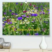 Blumenfreude (Premium, hochwertiger DIN A2 Wandkalender 2023, Kunstdruck in Hochglanz)