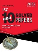 10 Years Solved Papers - Humanities