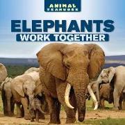 Elephants Work Together