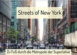 Streets of New York - Zu Fuß durch die Metropole der Superlative (Wandkalender 2023 DIN A2 quer)