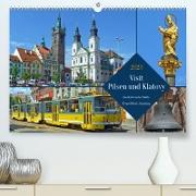 Visit Pilsen & Klatovy - Zwei böhmische Städte - Ein perfekter Urlaubstag (Premium, hochwertiger DIN A2 Wandkalender 2023, Kunstdruck in Hochglanz)