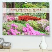 Rhododendren-Träume, Blüten, Romantik, Azaleen, Edel (Premium, hochwertiger DIN A2 Wandkalender 2023, Kunstdruck in Hochglanz)