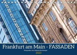 Frankfurt am Main - Fassaden (Tischkalender 2023 DIN A5 quer)