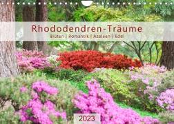 Rhododendren-Träume, Blüten, Romantik, Azaleen, Edel (Wandkalender 2023 DIN A4 quer)