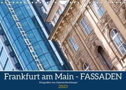 Frankfurt am Main - Fassaden (Wandkalender 2023 DIN A4 quer)