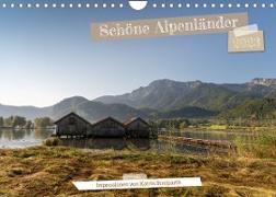 Schöne Alpenländer (Wandkalender 2023 DIN A4 quer)