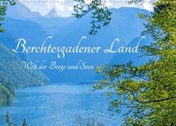 Berchtesgadener Land - Welt der Berge und Seen (Wandkalender 2023 DIN A3 quer)