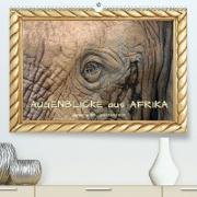 Augenblicke aus Afrika (Premium, hochwertiger DIN A2 Wandkalender 2023, Kunstdruck in Hochglanz)