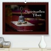Spirituelles Tibet (Premium, hochwertiger DIN A2 Wandkalender 2023, Kunstdruck in Hochglanz)