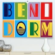 Benidorm (Premium, hochwertiger DIN A2 Wandkalender 2023, Kunstdruck in Hochglanz)
