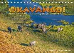 Okavango! Atemberaubende Naturschönheit im größten Binnendelta der Welt (Tischkalender 2023 DIN A5 quer)